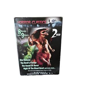 Horror Classics 8 Movies 2 DVD Set with Broken Seal Vols. 11-12 Bela Lugosi